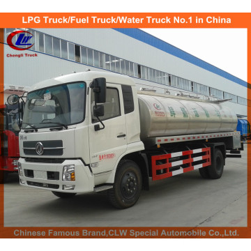 Camión fresco del transporte de la leche del camión de la leche de 10m3 Dongfeng para la venta